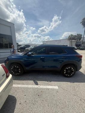 Pacific Blue Metallic 2021 Chevrolet Trailblazer LT