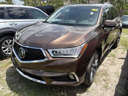 Canyon Bronze Metallic 2019 Acura MDX 3.5L w/Advance Package
