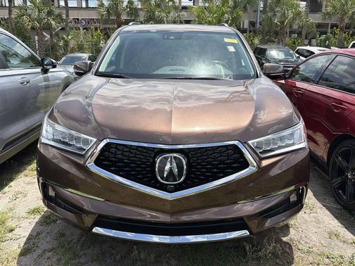 Canyon Bronze Metallic 2019 Acura MDX 3.5L w/Advance Package