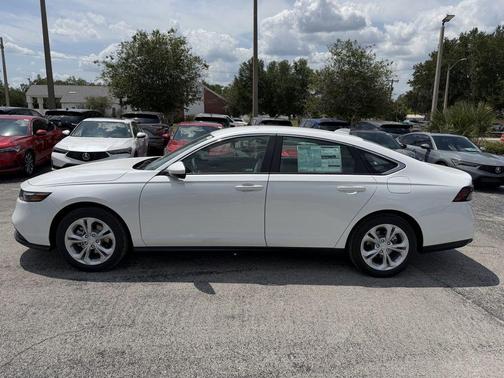 Platinum White Pearl 2026 Honda Accord LX