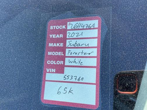 2021 Subaru Forester Touring