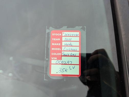 2023 Honda Civic Sport