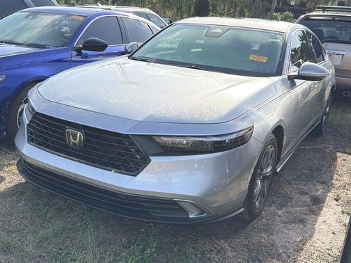 Solar Silver Metallic 2024 Honda Accord EX