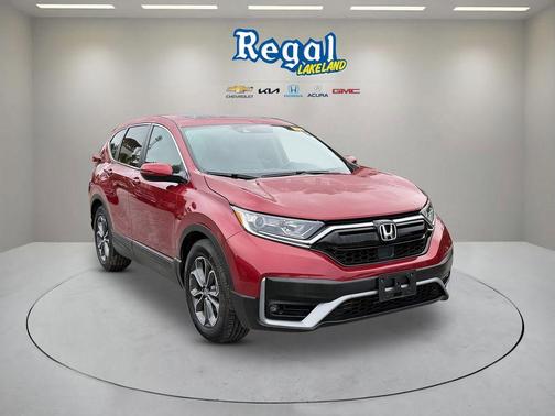 Radiant Red Metallic 2021 Honda CR-V EX-L