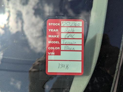 2016 GMC Terrain SLT
