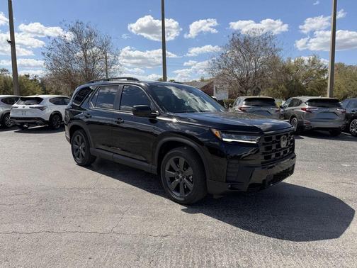 Crystal Black Pearl 2026 Honda Pilot Sport