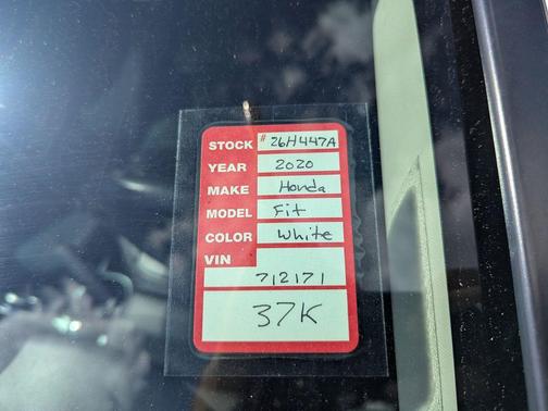 2020 Honda Fit LX