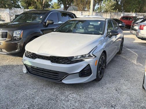 Wolf Gray 2022 Kia K5 GT-Line