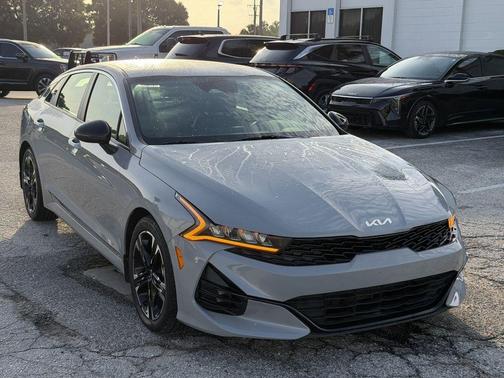 Wolf Gray 2022 Kia K5 GT-Line
