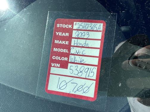 2023 Honda Civic LX