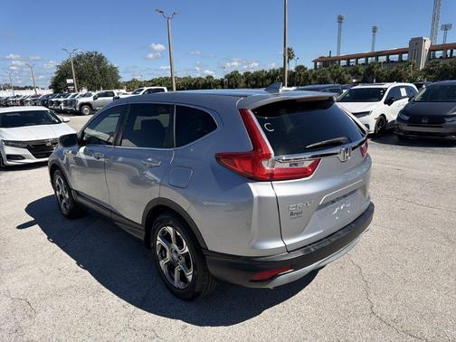 Alabaster Silver Metallic 2019 Honda CR-V EX-L