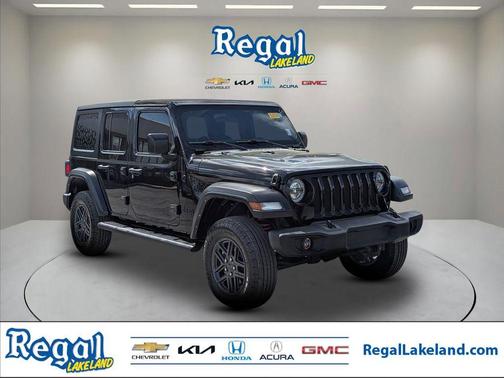 Black Clearcoat 2021 Jeep Wrangler Unlimited Sport