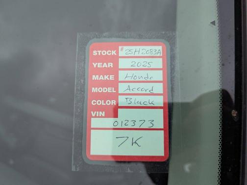 2025 Honda Accord Hybrid EX-L