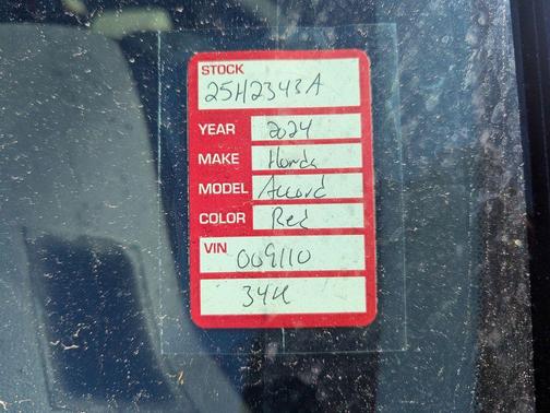 2024 Honda Accord LX