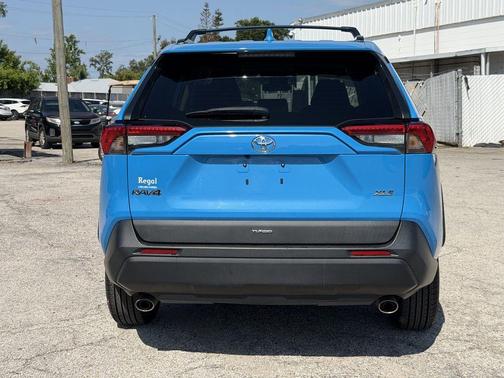Blue Flame 2021 Toyota RAV4 XLE