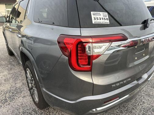 Satin Steel Metallic 2021 GMC Acadia Denali
