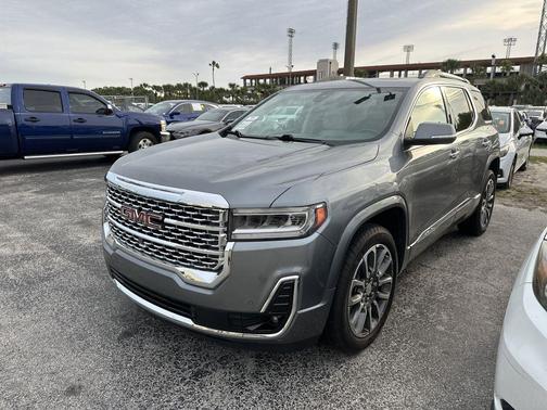 Satin Steel Metallic 2021 GMC Acadia Denali