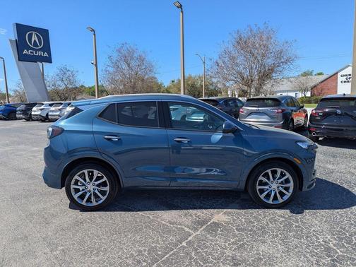 Ocean Blue Metallic 2024 Buick Encore GX Avenir