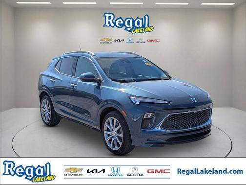 Ocean Blue Metallic 2024 Buick Encore GX Avenir