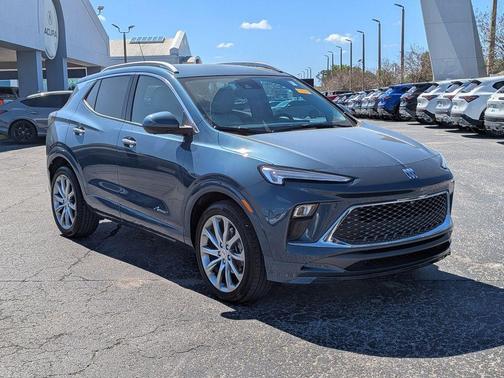 Ocean Blue Metallic 2024 Buick Encore GX Avenir
