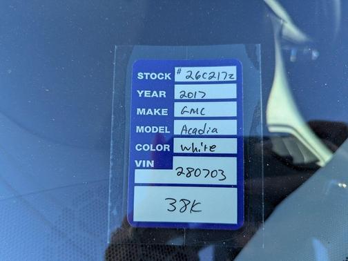 2017 GMC Acadia SLE-2