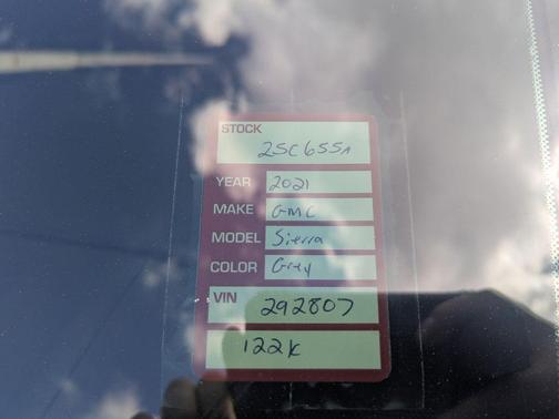 2021 GMC Sierra 1500 AT4