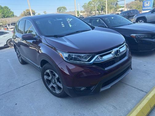 Basque Red Pearl II 2018 Honda CR-V EX