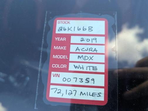 2019 Acura MDX 3.5L Technology & A-Spec Pkgs