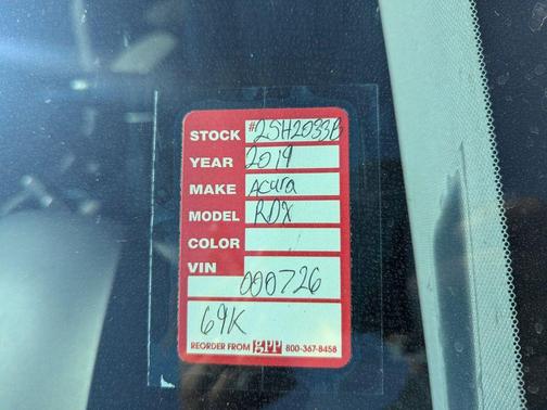 2019 Acura RDX Advance Package