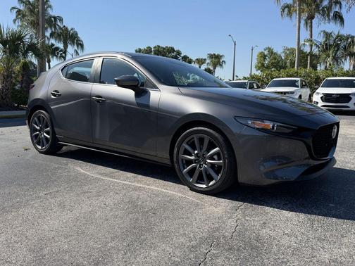 Machine Gray Metallic 2023 Mazda Mazda3 FWD w/Select Package