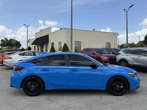 Blue Pearl 2026 Honda Civic Hybrid Sport