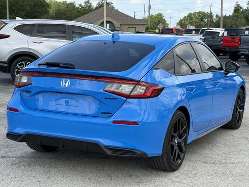 Blue Pearl 2026 Honda Civic Hybrid Sport