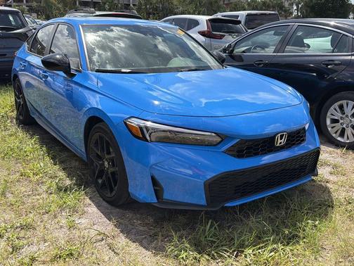 Blue Pearl 2026 Honda Civic Hybrid Sport
