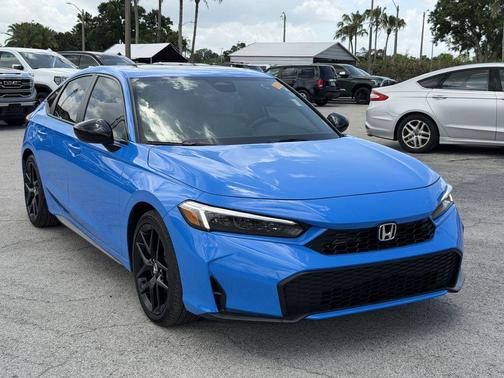 Blue Pearl 2026 Honda Civic Hybrid Sport