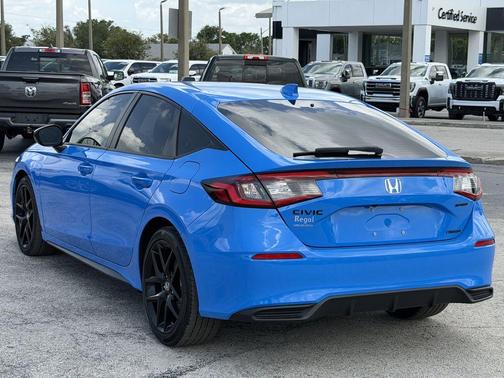 Blue Pearl 2026 Honda Civic Hybrid Sport