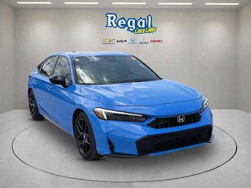 Blue Pearl 2026 Honda Civic Hybrid Sport