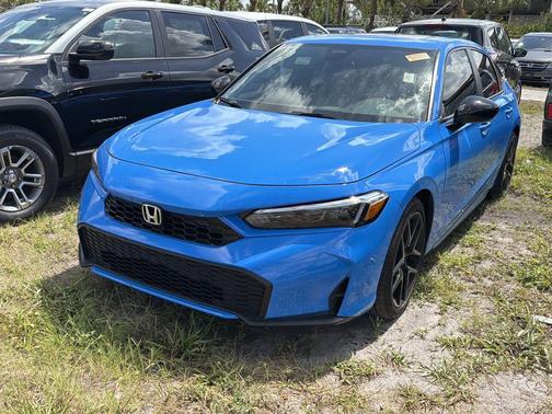 Blue Pearl 2026 Honda Civic Hybrid Sport