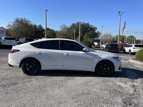 Platinum White Pearl 2026 Acura Integra A-Spec Technology