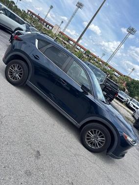 Deep Crystal Blue Mica 2017 Mazda CX-5 Touring