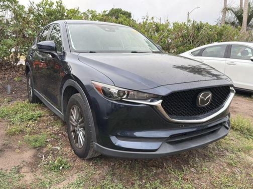Deep Crystal Blue Mica 2017 Mazda CX-5 Touring
