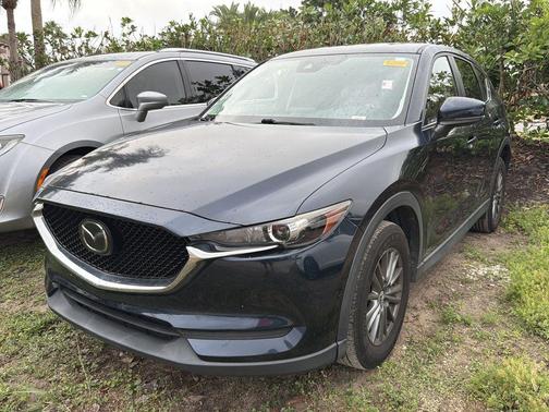 Deep Crystal Blue Mica 2017 Mazda CX-5 Touring