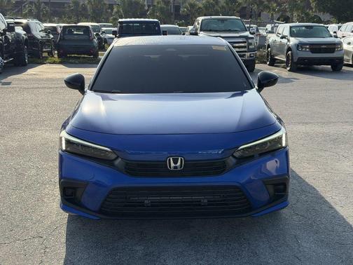 Aegean Blue Metallic 2024 Honda Civic Sport