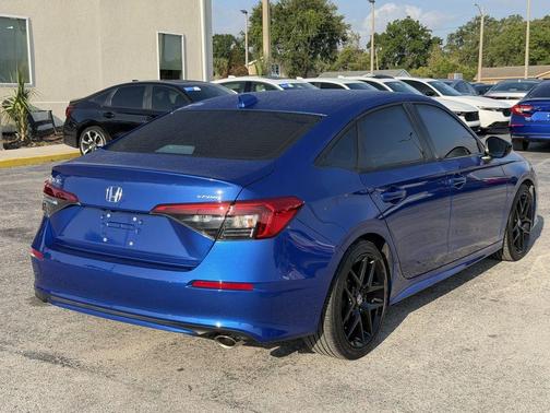Aegean Blue Metallic 2024 Honda Civic Sport