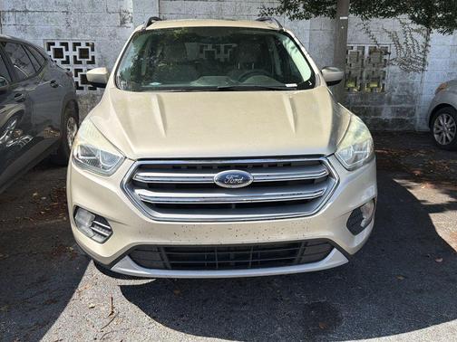 White Gold Metallic 2017 Ford Escape SE