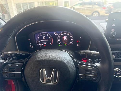 Red 2022 Honda Civic Sport Touring