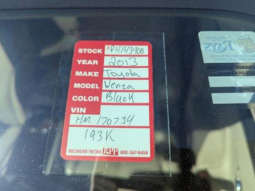 2013 Toyota Venza XLE