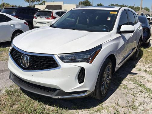Platinum White Pearl 2024 Acura RDX Technology Package