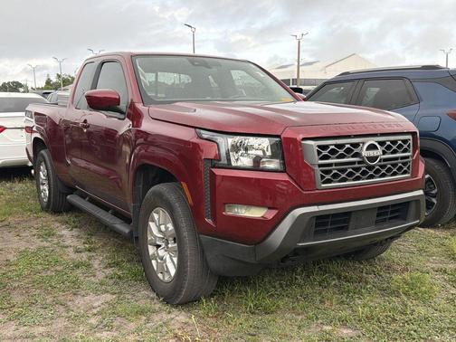 Cardinal Red Metallic 2023 Nissan Frontier SV