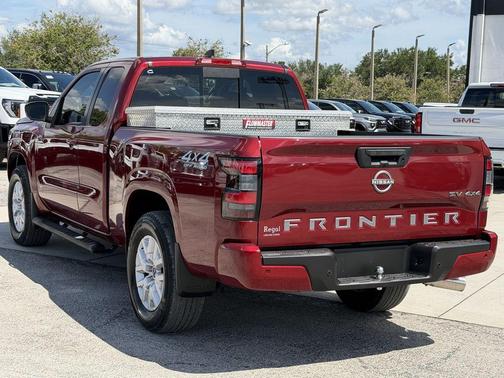 Cardinal Red Metallic 2023 Nissan Frontier SV