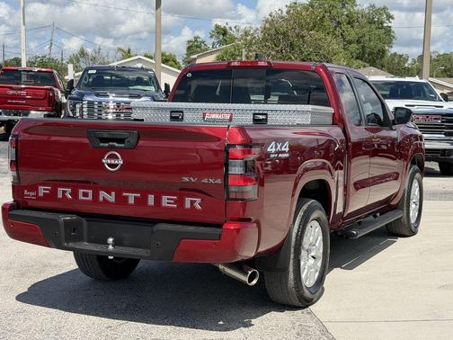 Cardinal Red Metallic 2023 Nissan Frontier SV